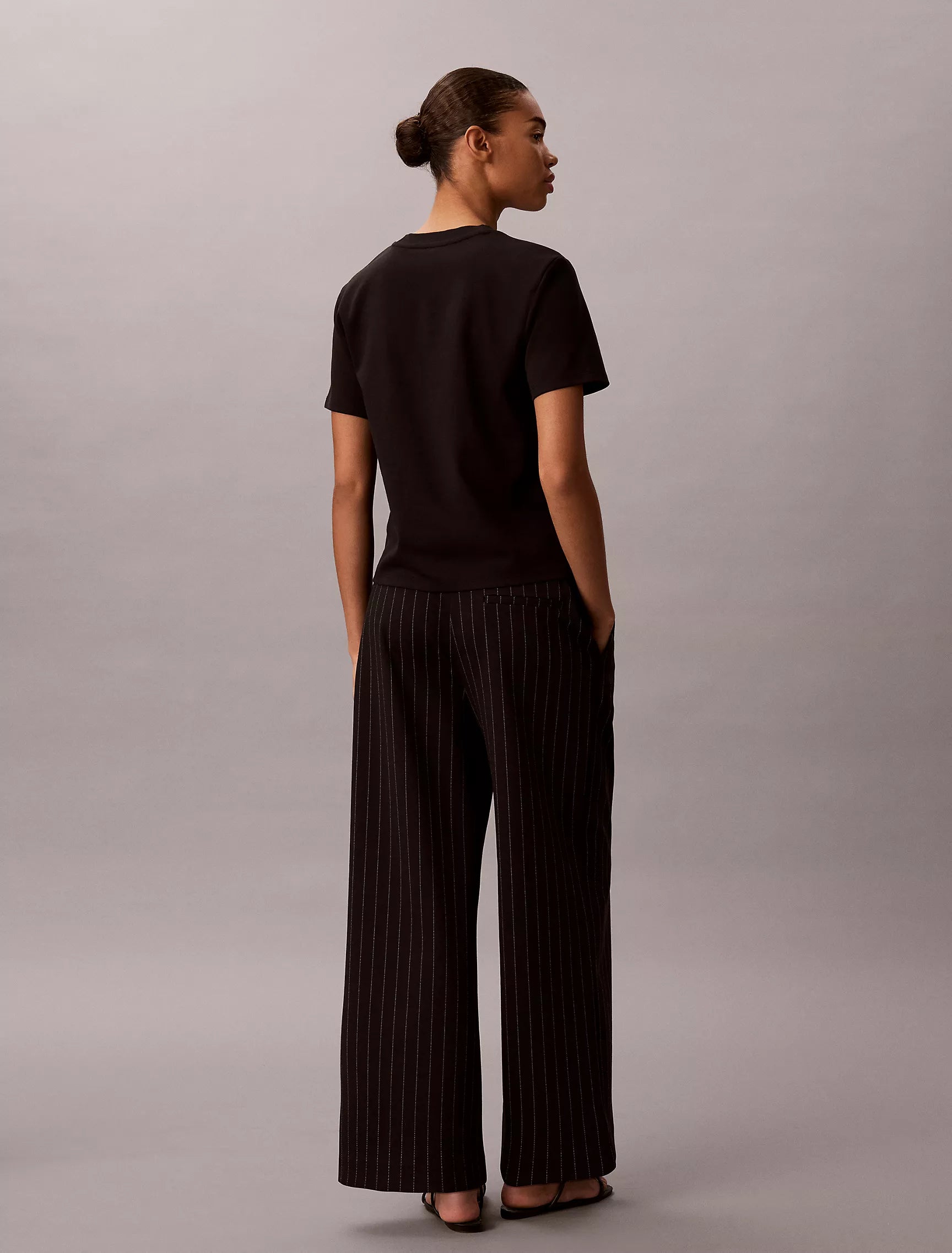 Black Pinstripe