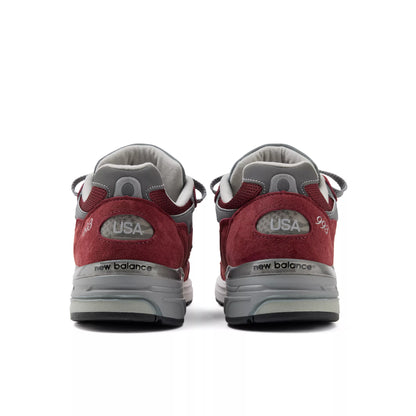 Classic Crimson With Grey 006 And White