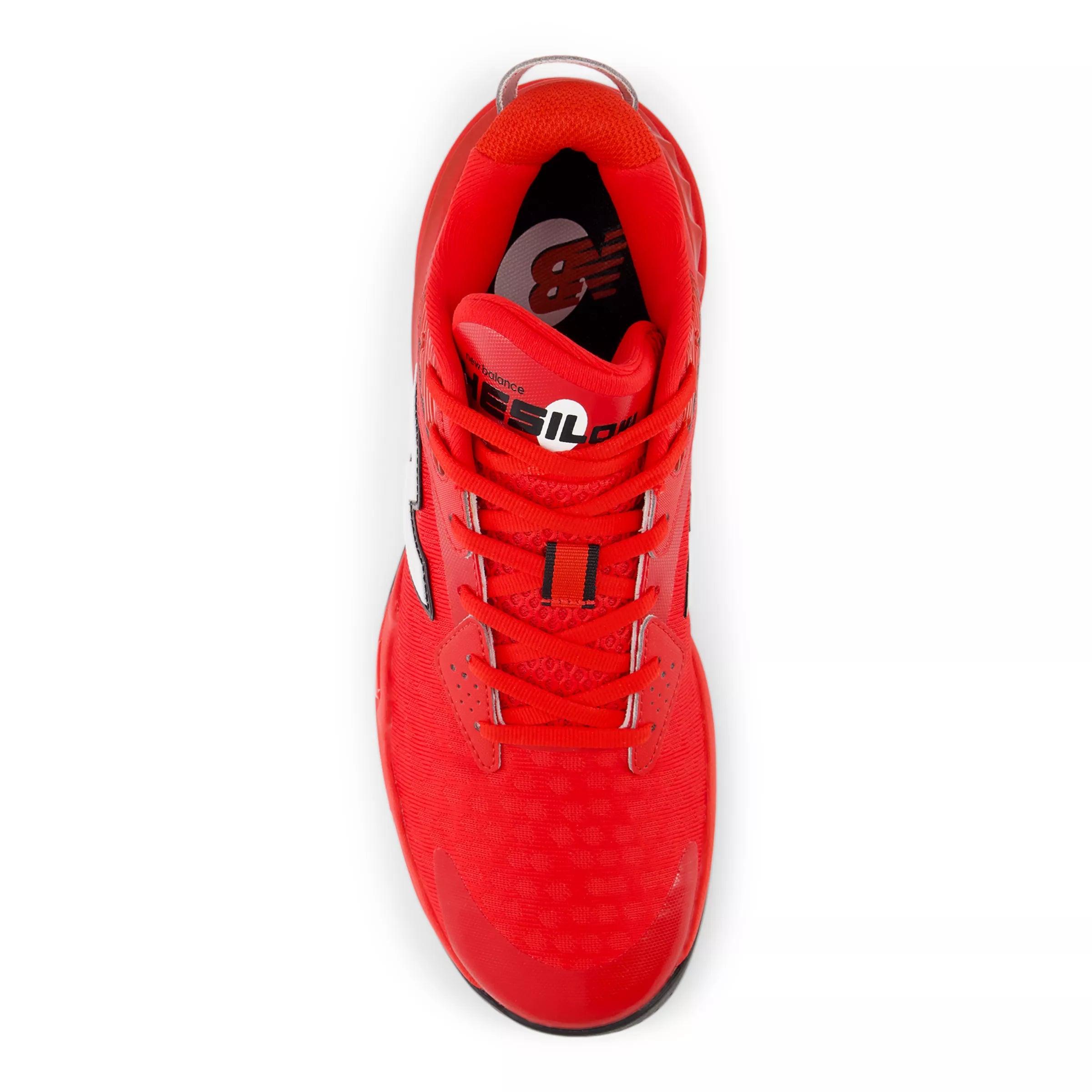 True Red With White