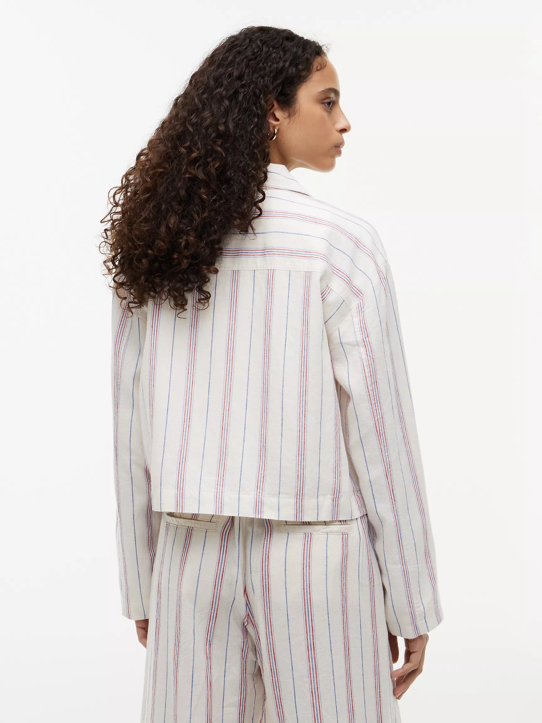 Ecru/Multi Stripe