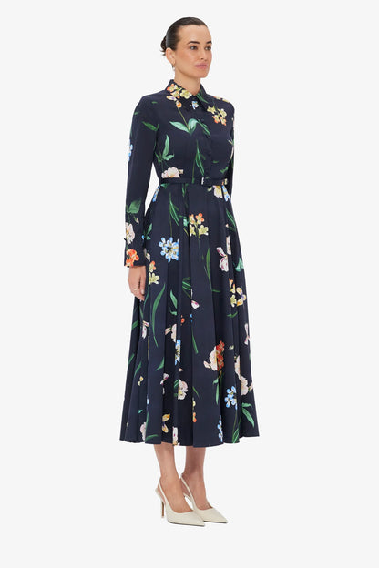 Botanical Print in Ebony