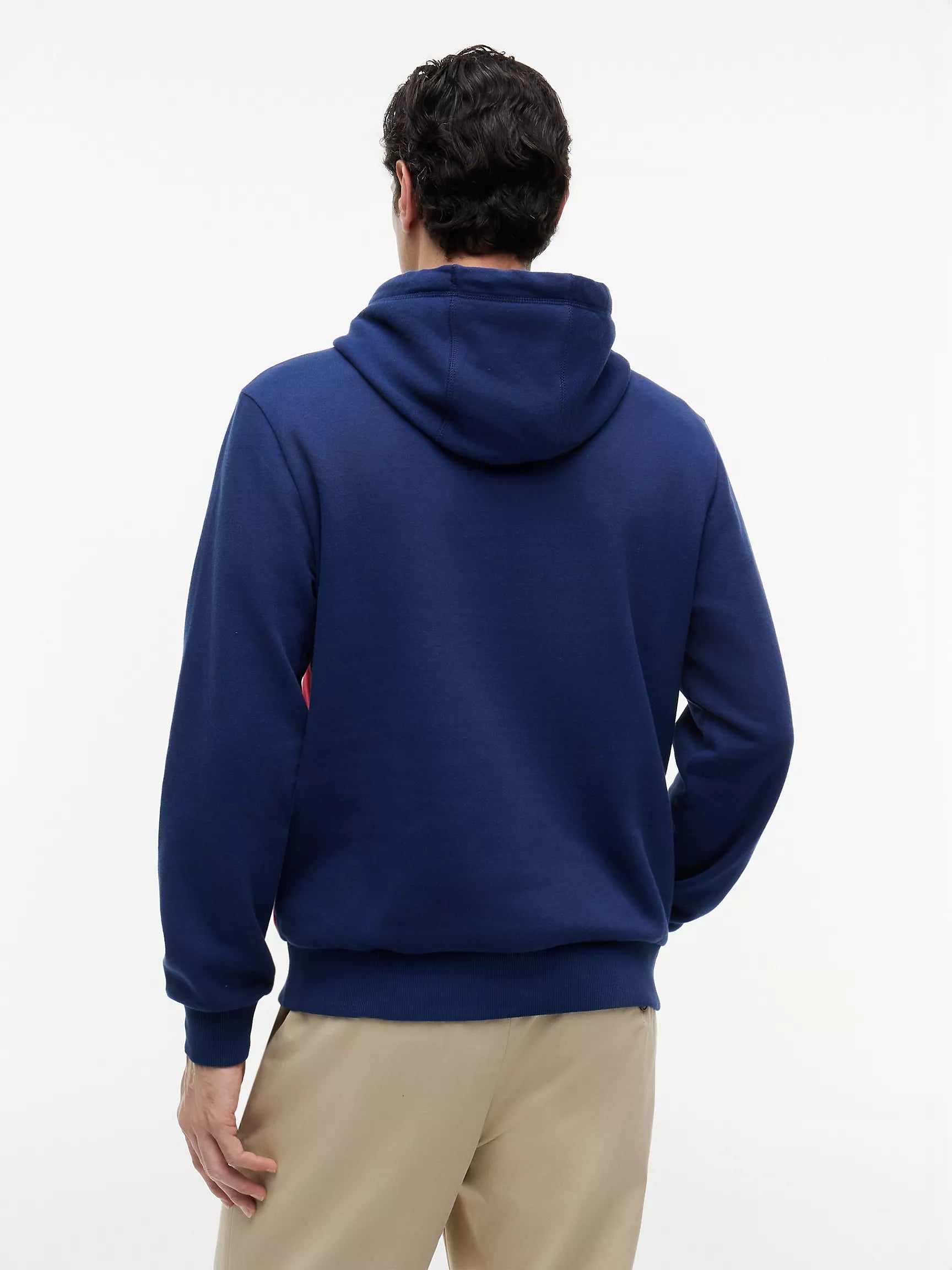Navy/White/Red Colorblock