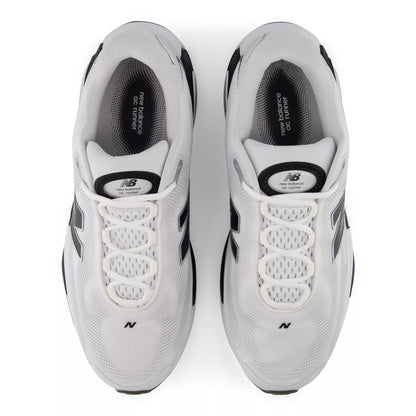 White With Black And Silver Metallic