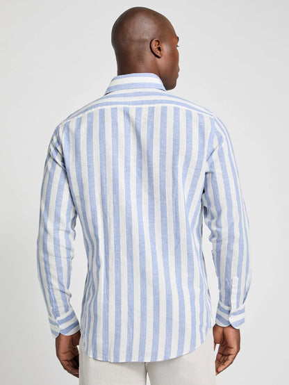 Lightblue & White Microst