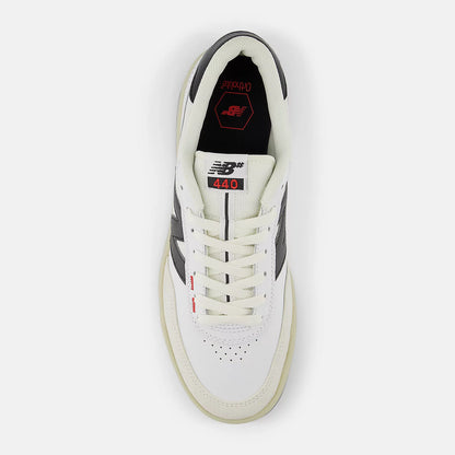 White With Black