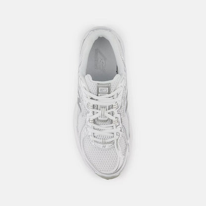 White With Silver Metallic
