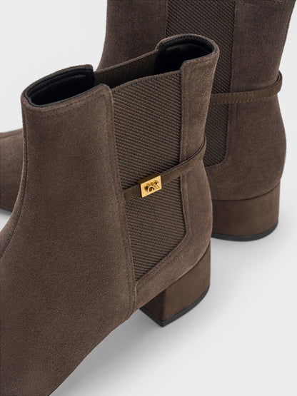 Dark Brown Textured