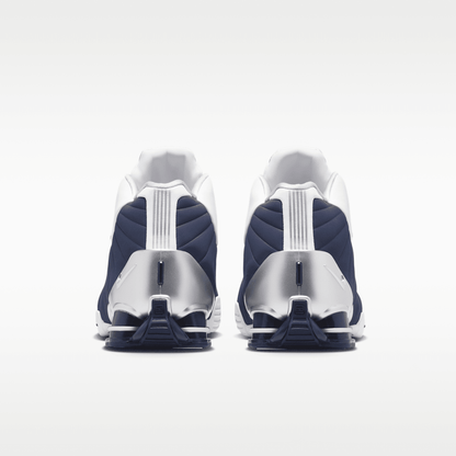White/Metallic Silver/Midnight Navy