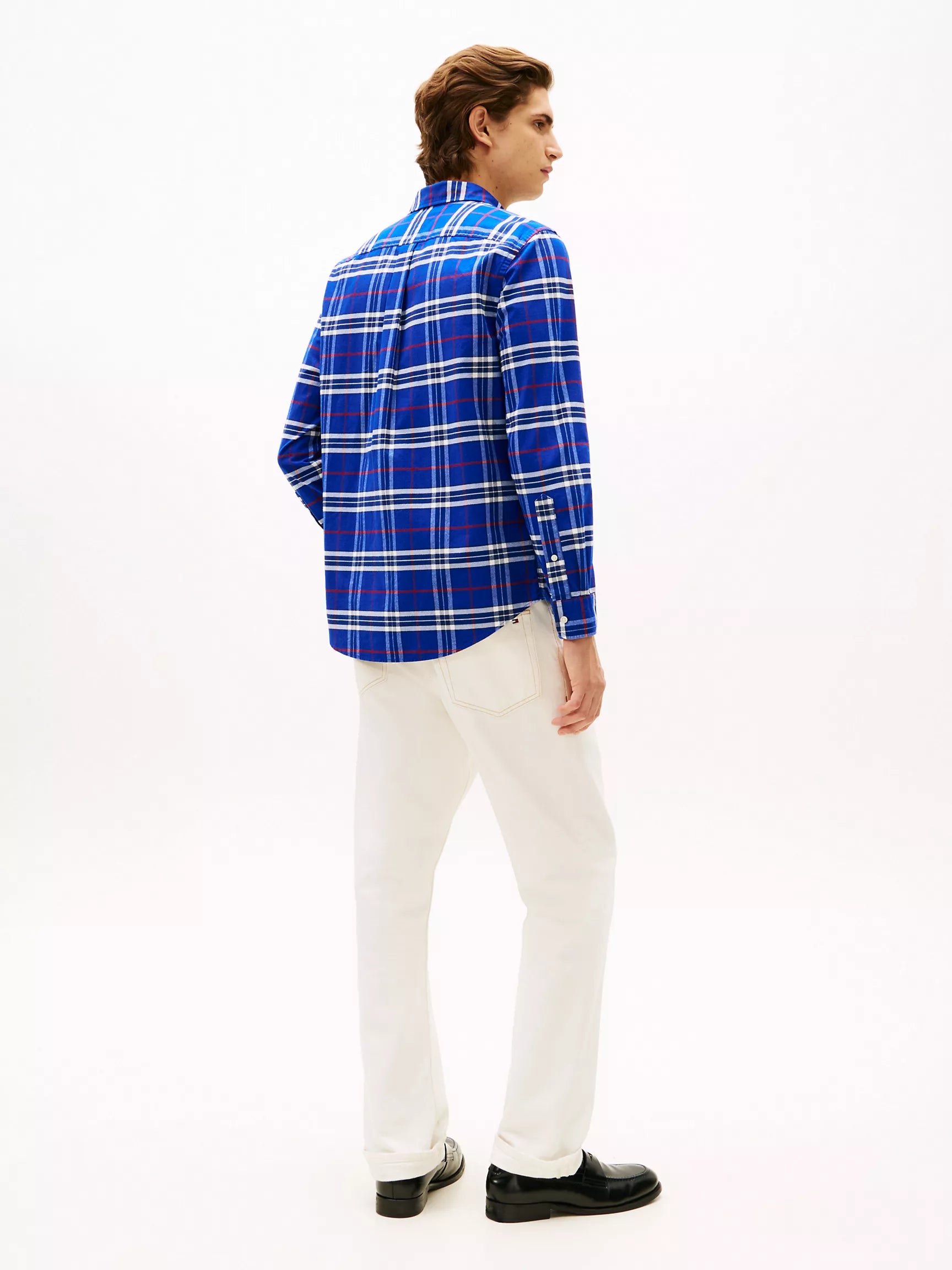 Wedge Blue Check