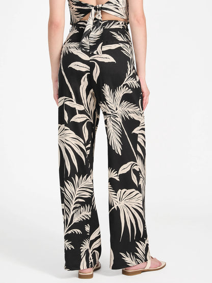 Forest Tropical Blk Print