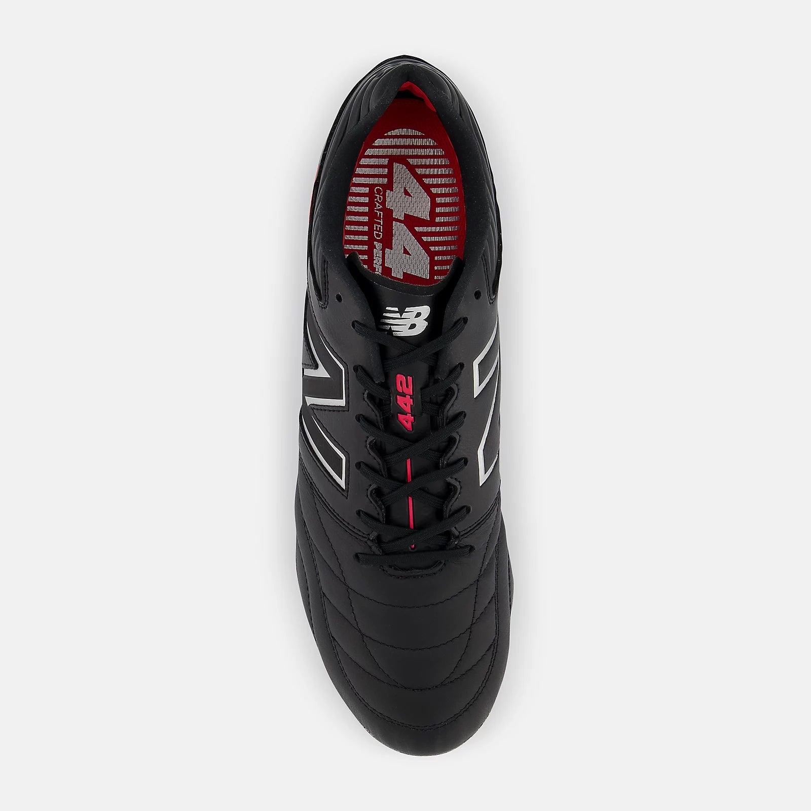 Black With Red And White