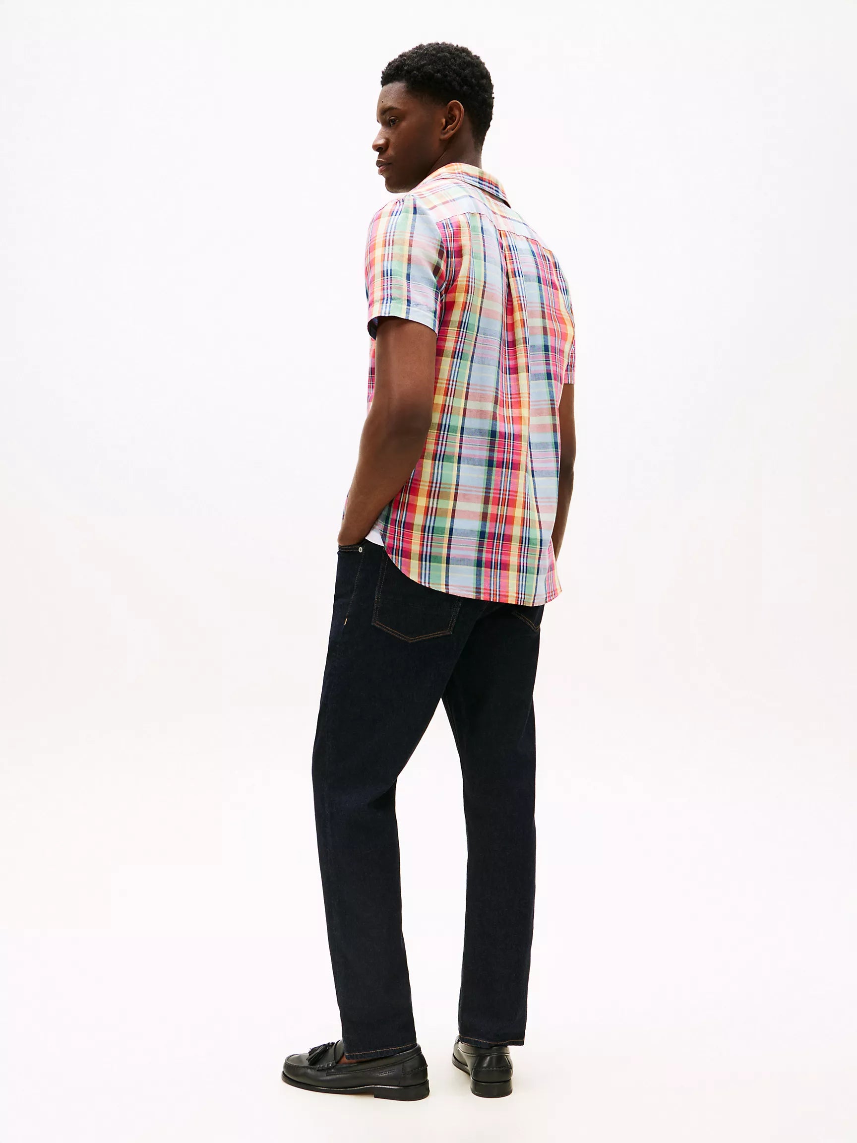 Brilliant Orange Multi Check