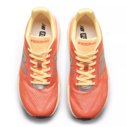 Tangerine Heat With Silver Metallic