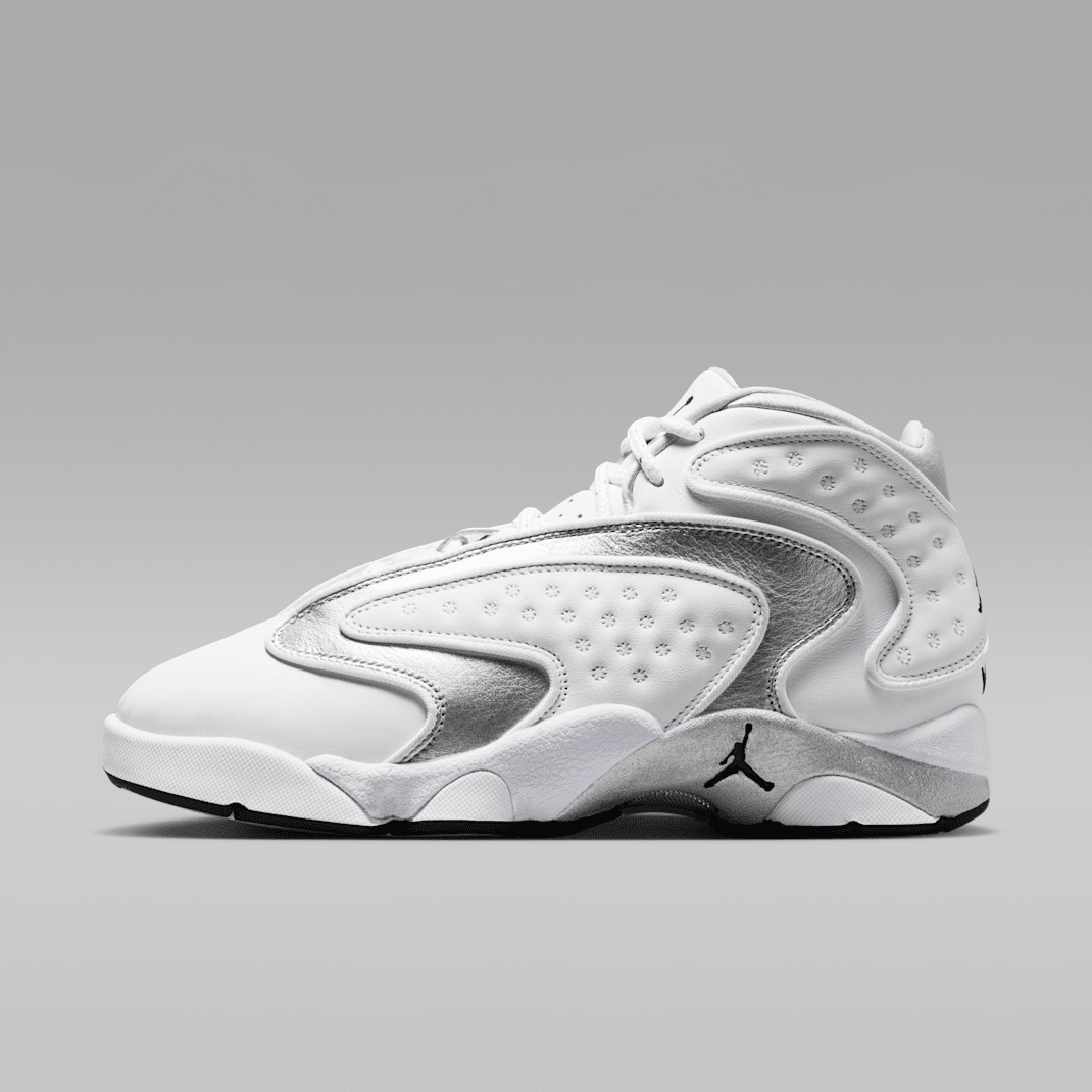 White/Black/Metallic Silver