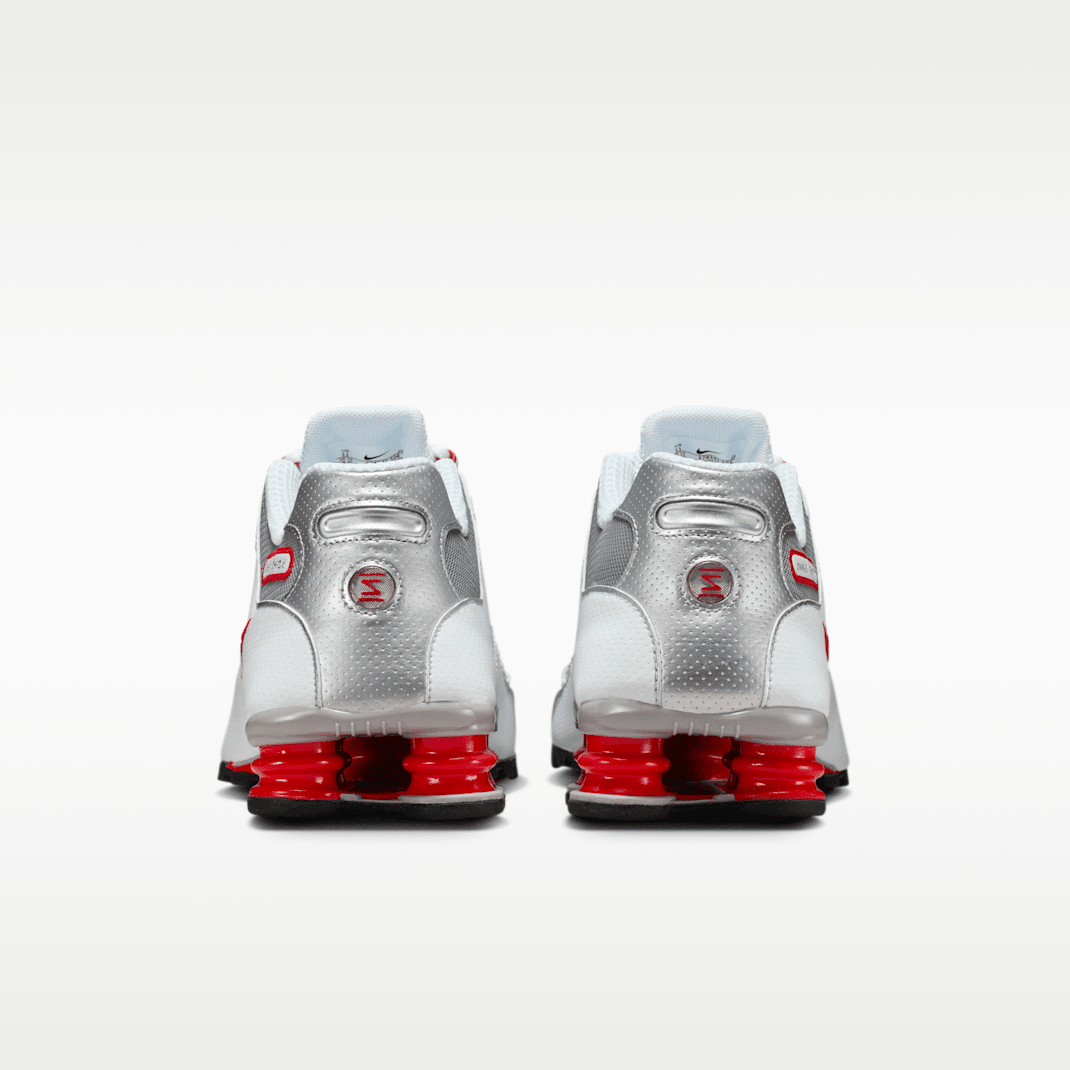 White/Sport Red/Cool Grey/Metallic Silver