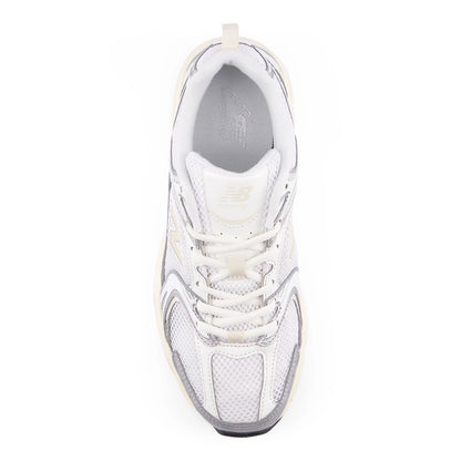 Silver Metallic With Linen