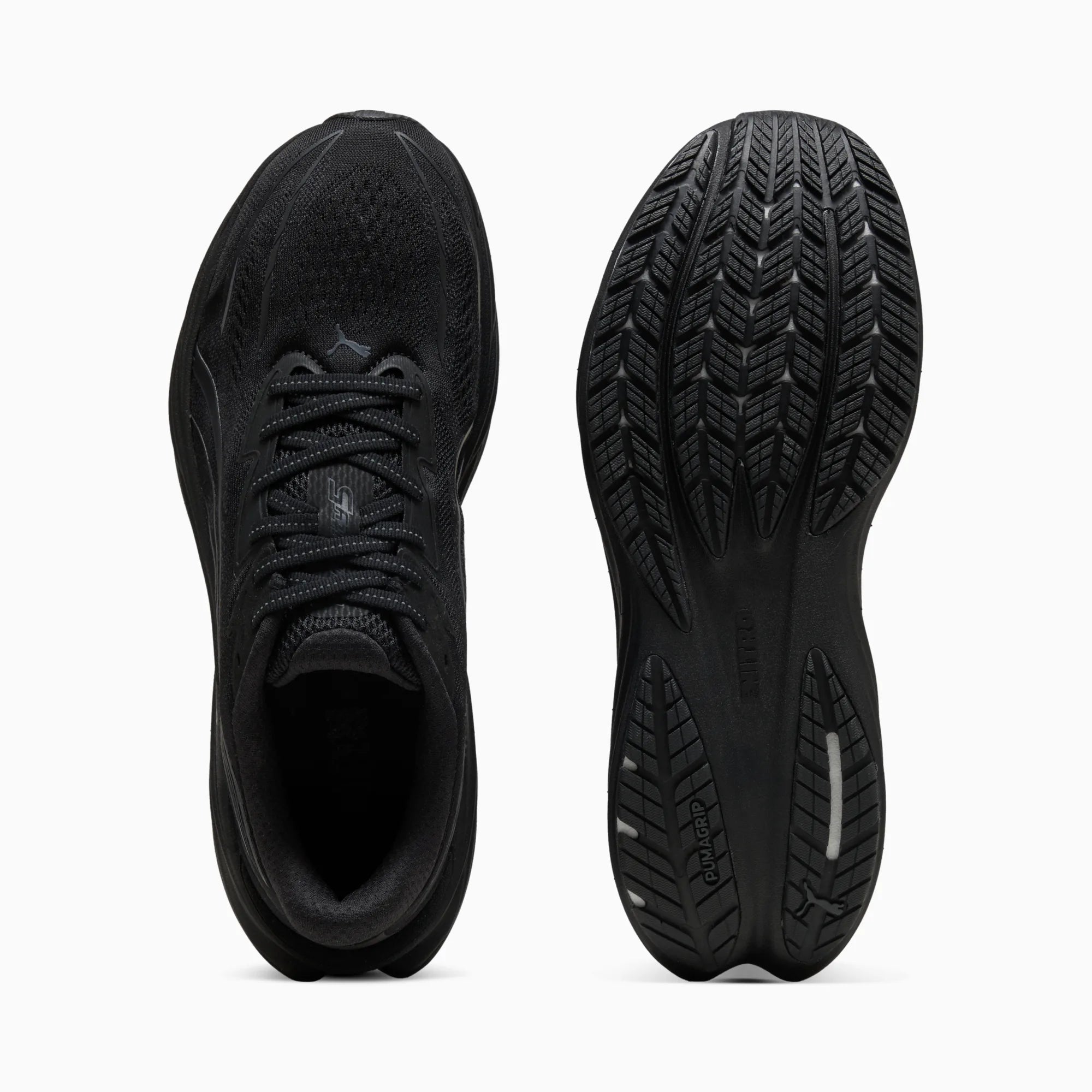 PUMA Black-Flat Dark Gray