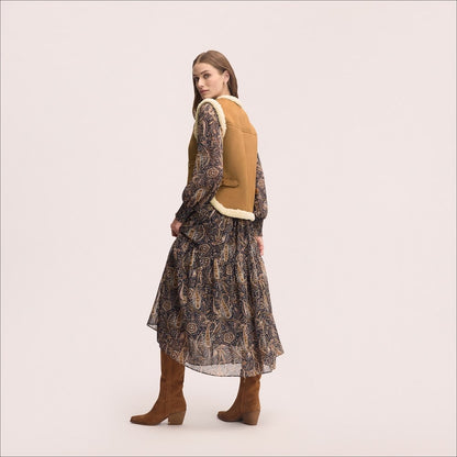 Cognac/Ivory