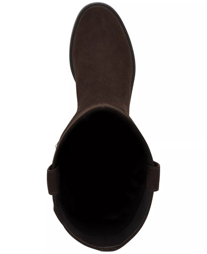 Dark Brown Suede