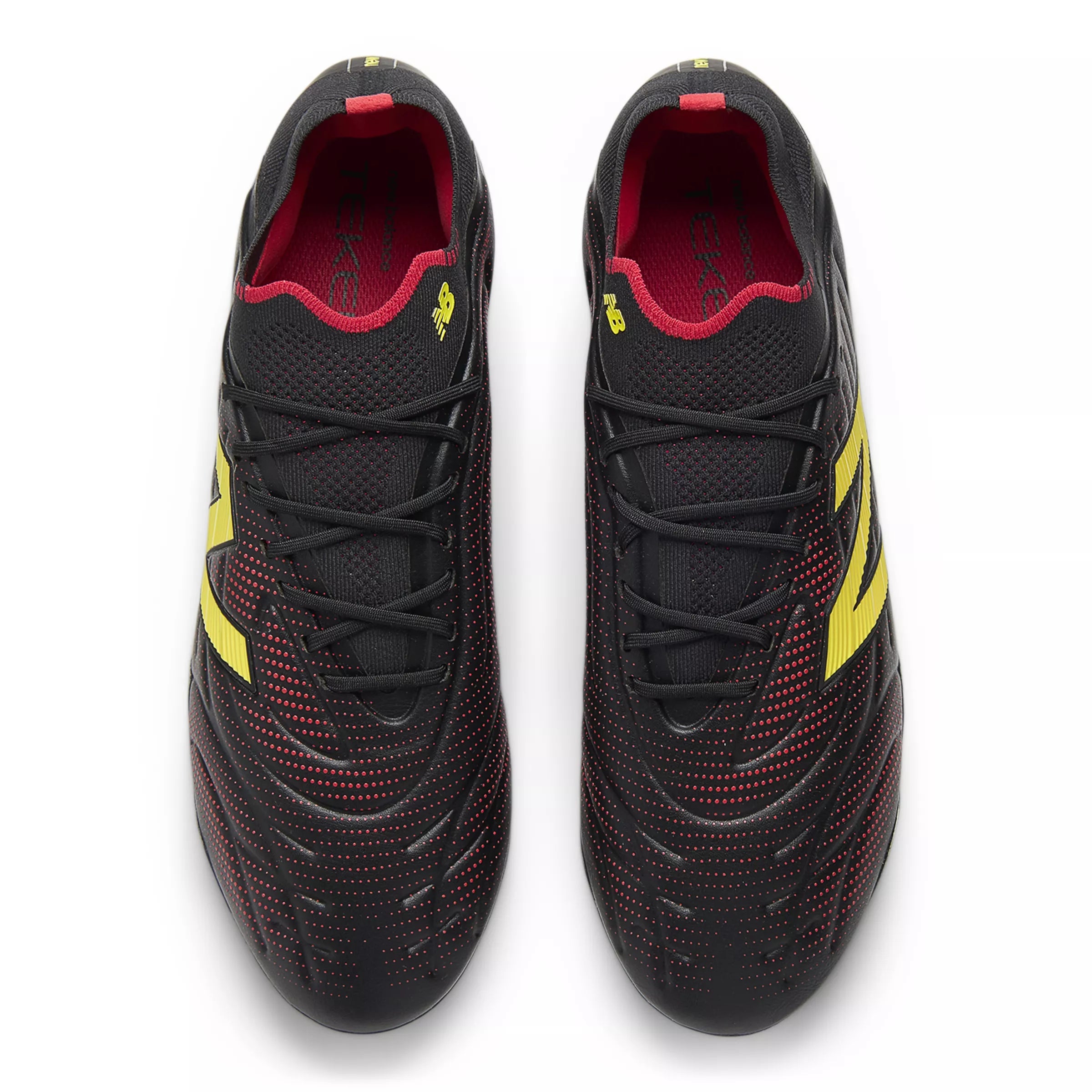 Black With Punch Yellow And Fire Cracker