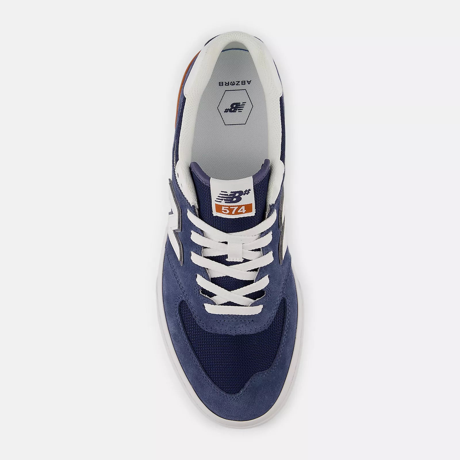 Vintage Indigo With White