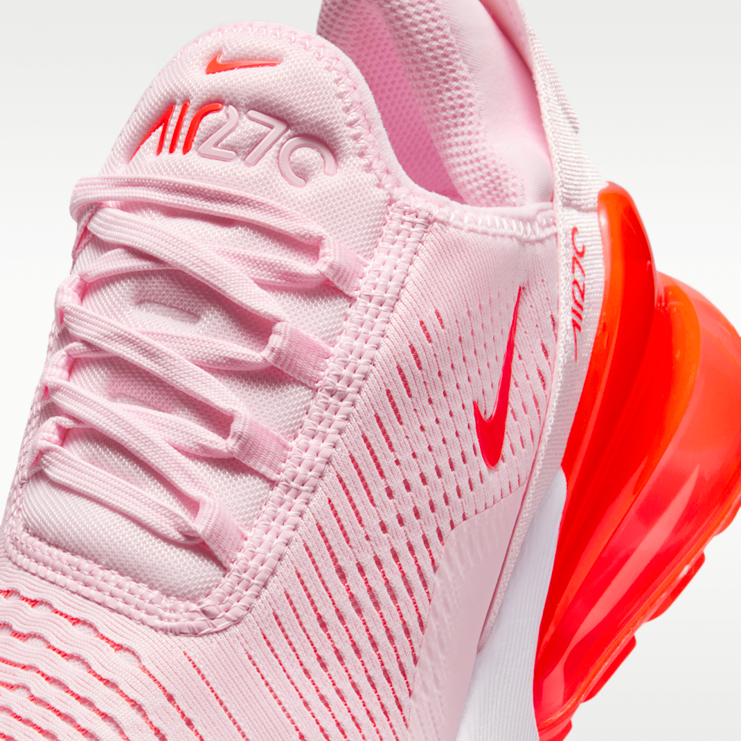 Pink Foam/White/Bright Crimson