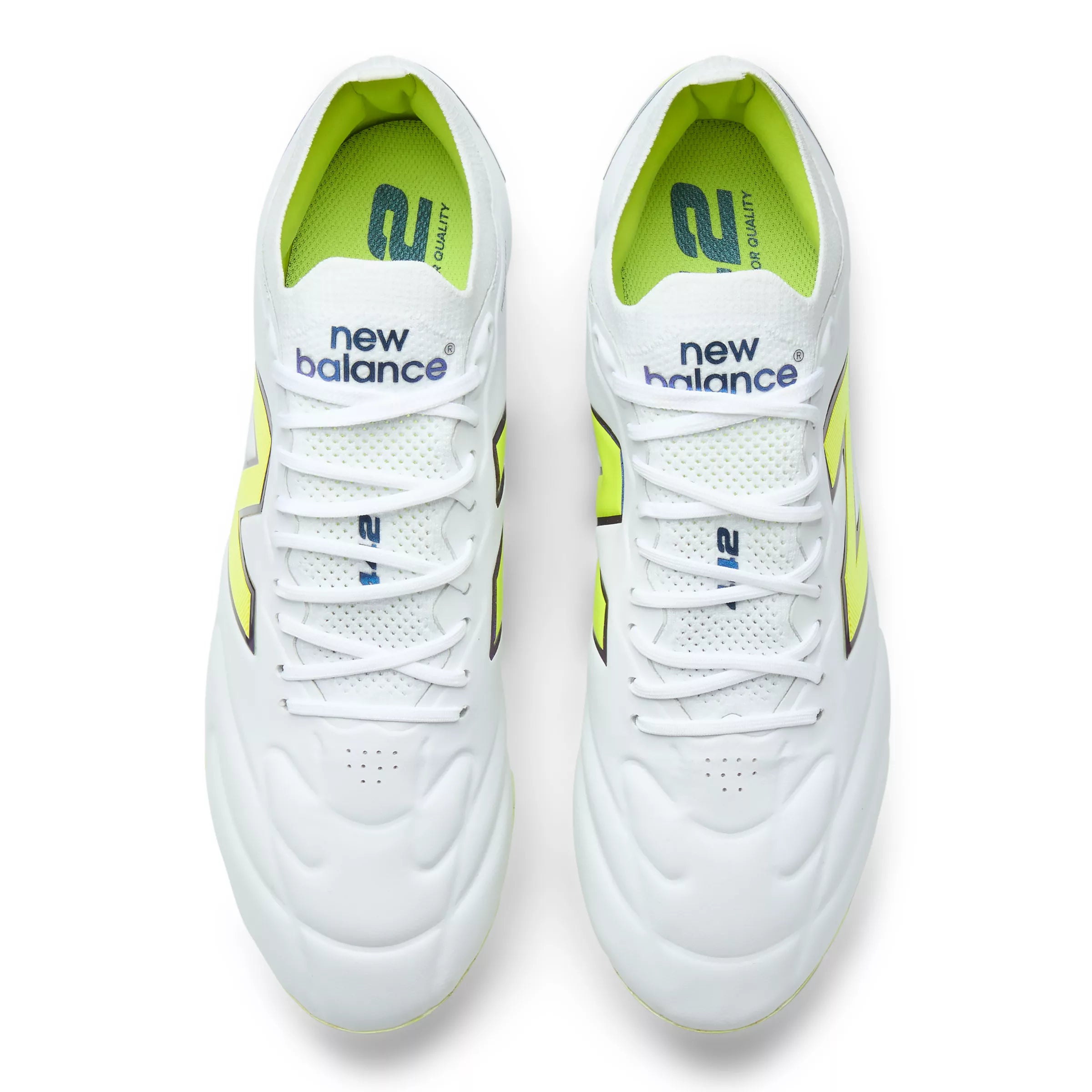 White With Alkaline Green