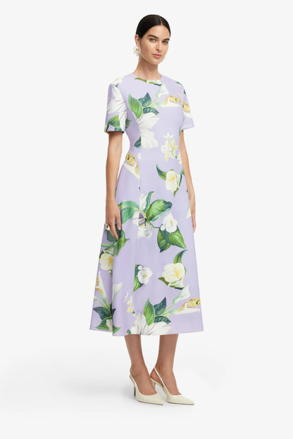 Lily Blossom Print in Lilac