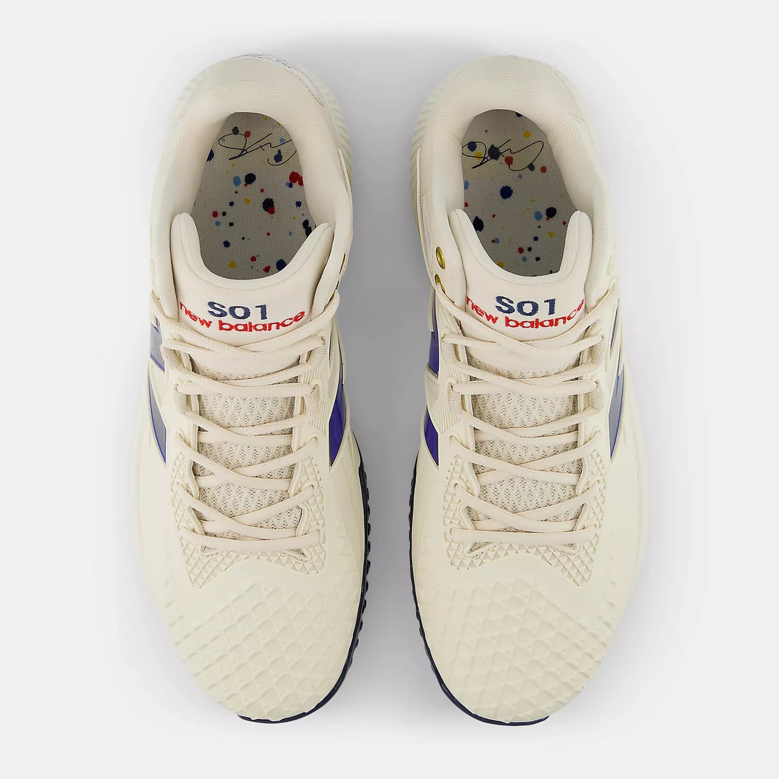 Bisque With Team Navy And Team Royal