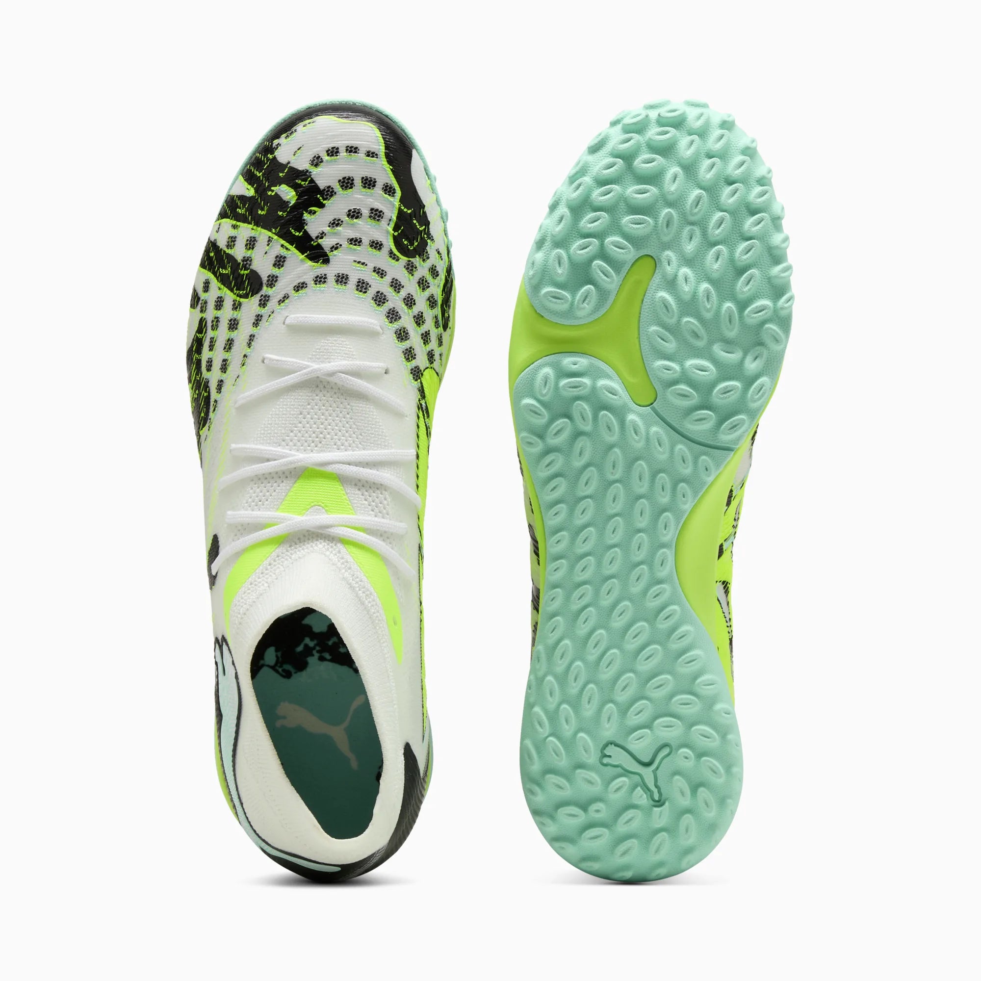 Yellow Alert-Mint Jelly-PUMA White-PUMA Black