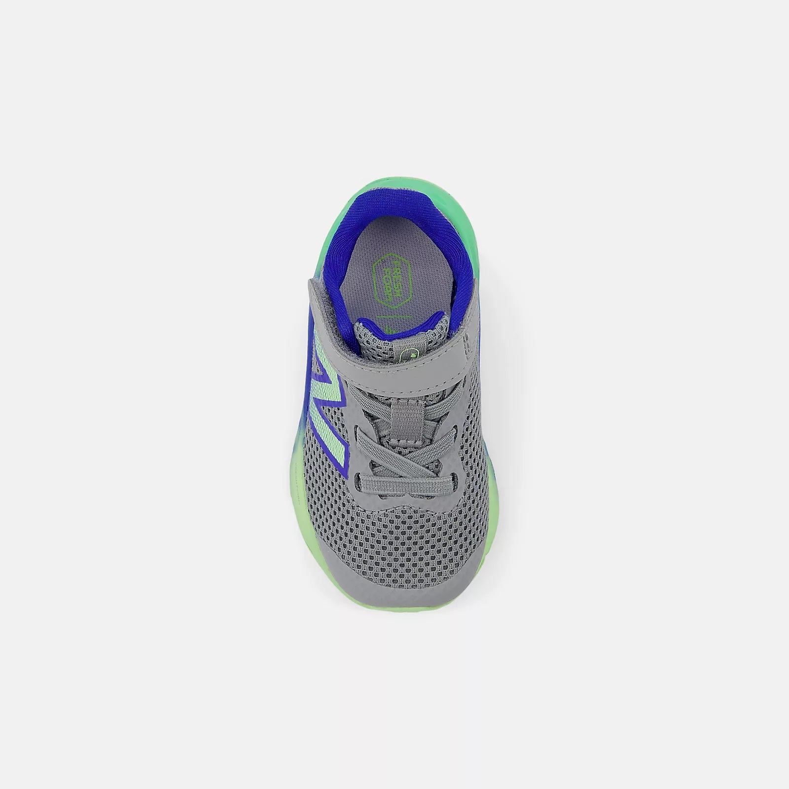 Slate Grey With Blue Gemstone And Lime Leaf