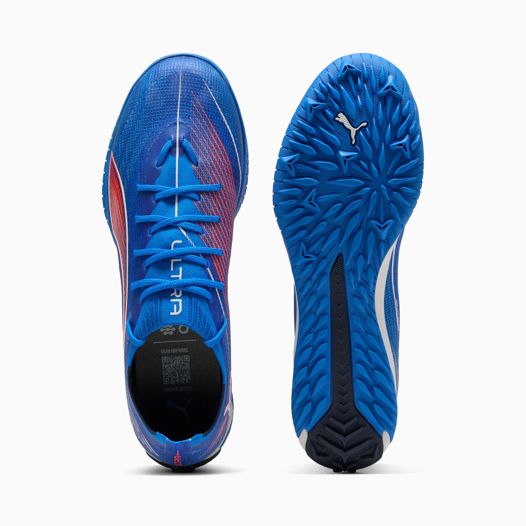Ultra Blue-PUMA White-Glowing Red