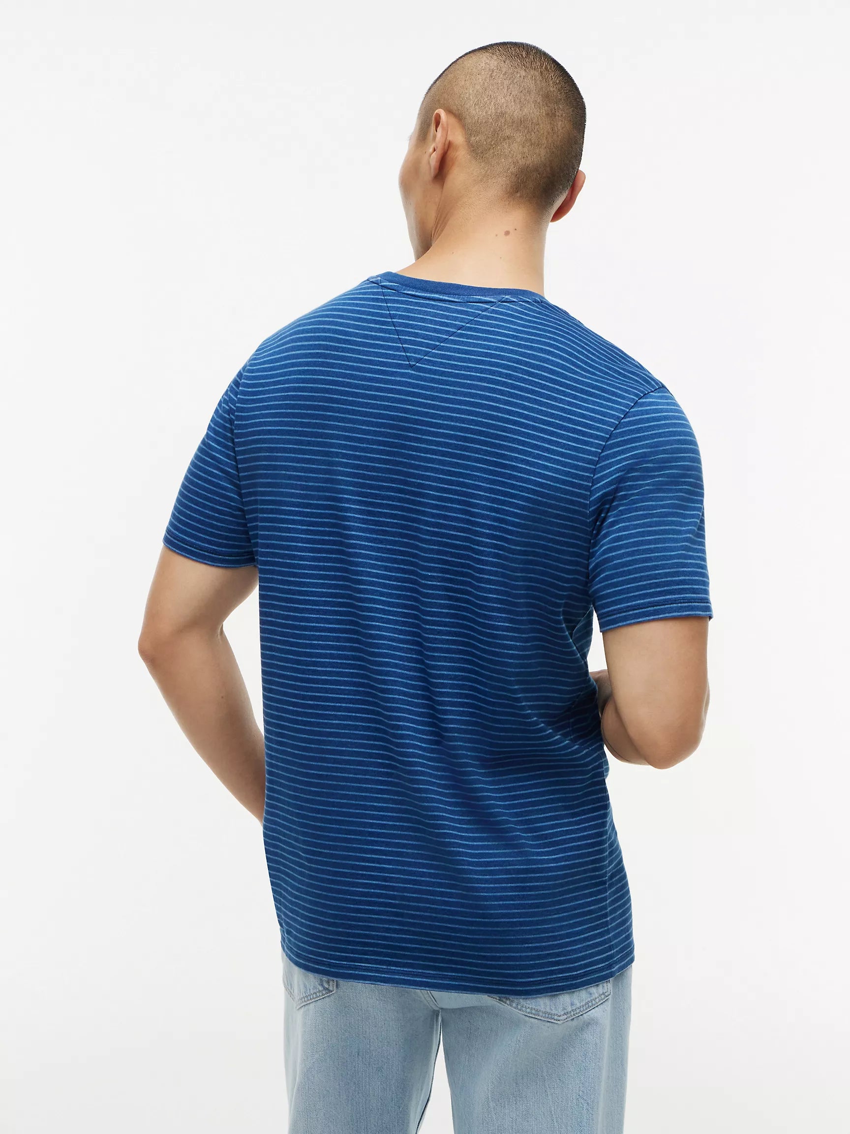 Dark Indigo/Light Blue Stripe
