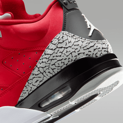 Fire Red/Grey Mist/White/Black 4
