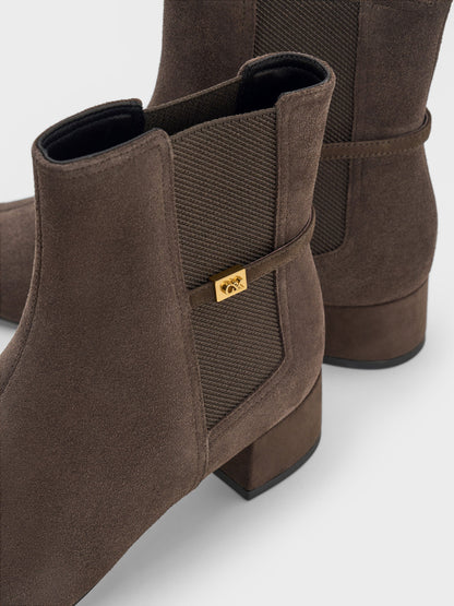 Dark Brown Textured