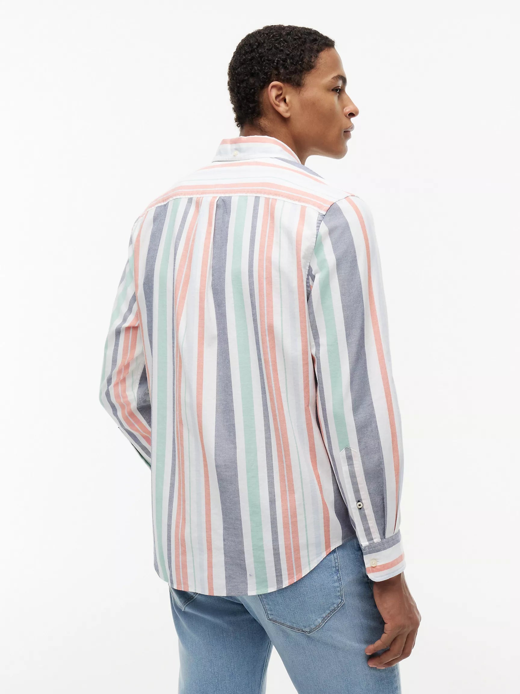 Navy Multi Stripe