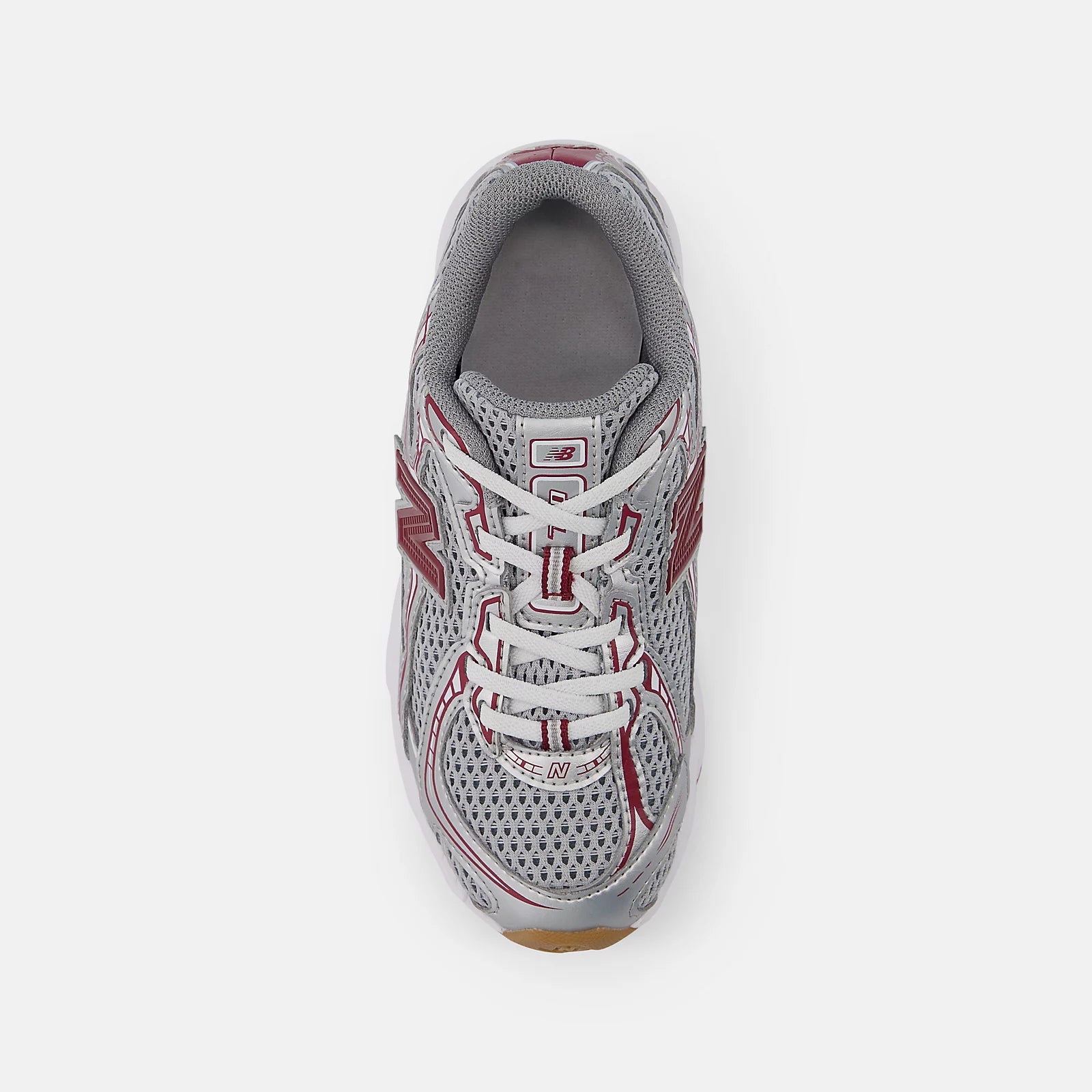 Silver Metalic With Monarch Burgundy