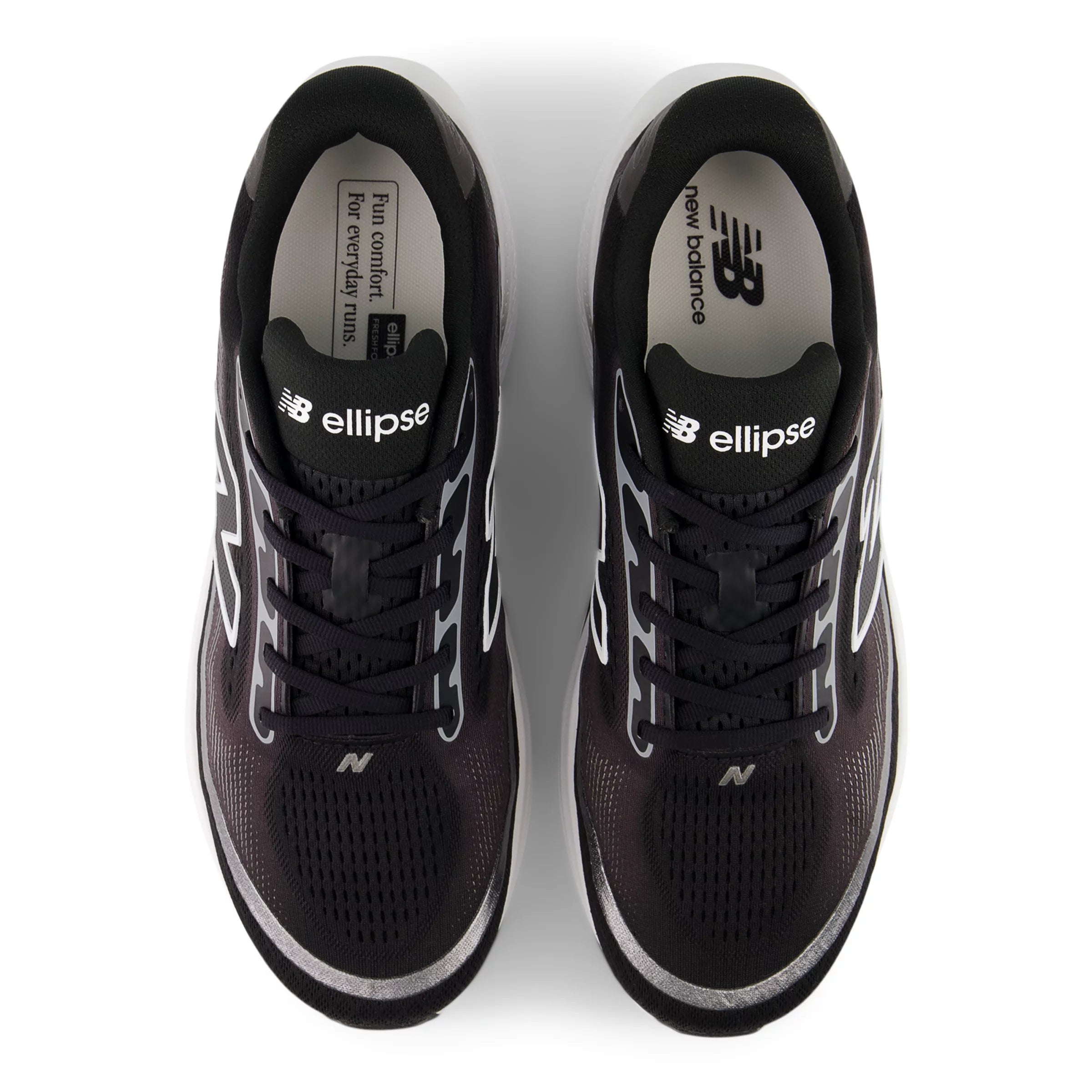 Faded Black With White And Black