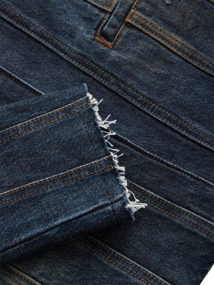 Gusa Sanded Dark Indigo W