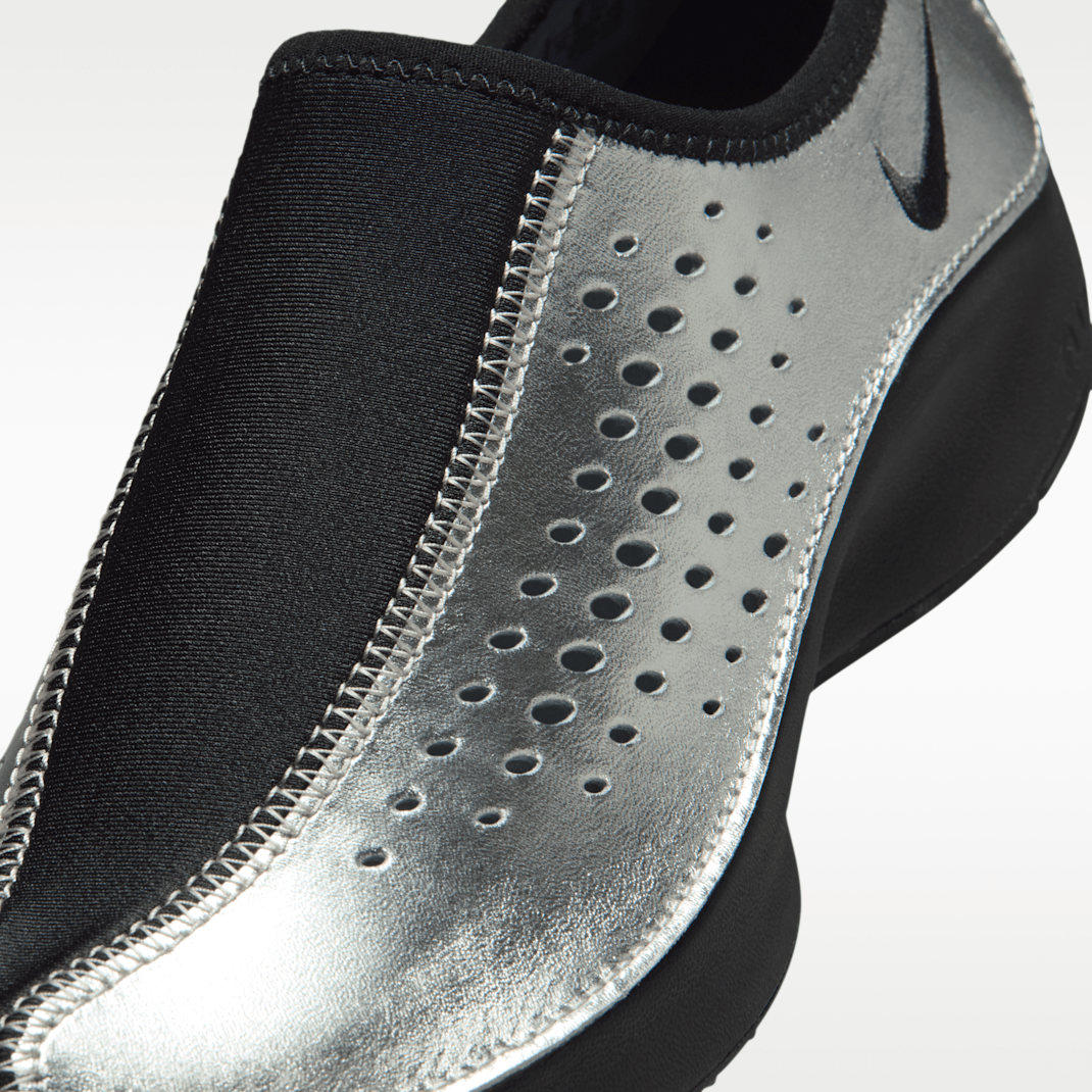 Metallic Silver/Black