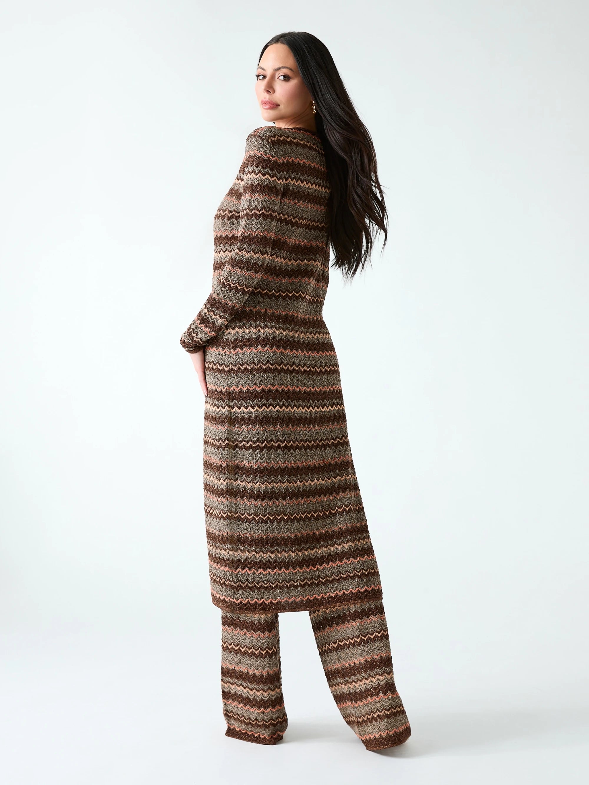 Brown/Gold Multi