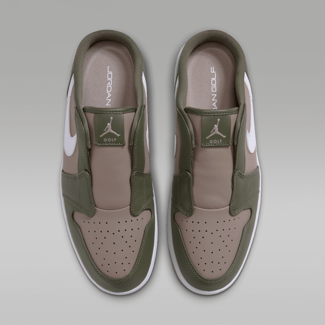Medium Olive/Khaki/White