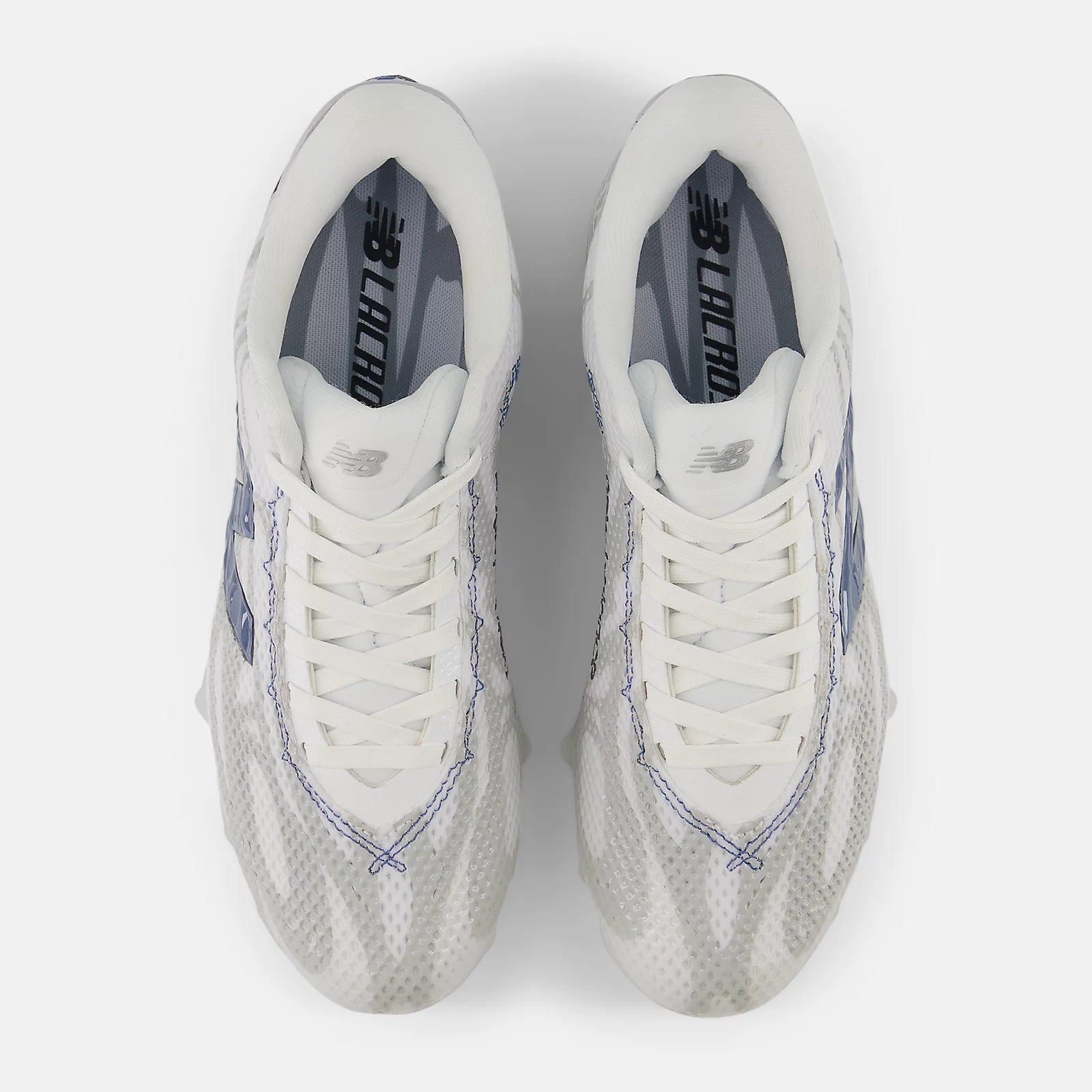 White With Shoreline Blue