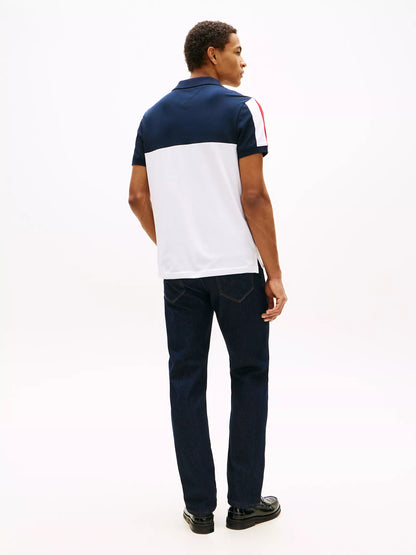 Optic White/Navy Colorblock