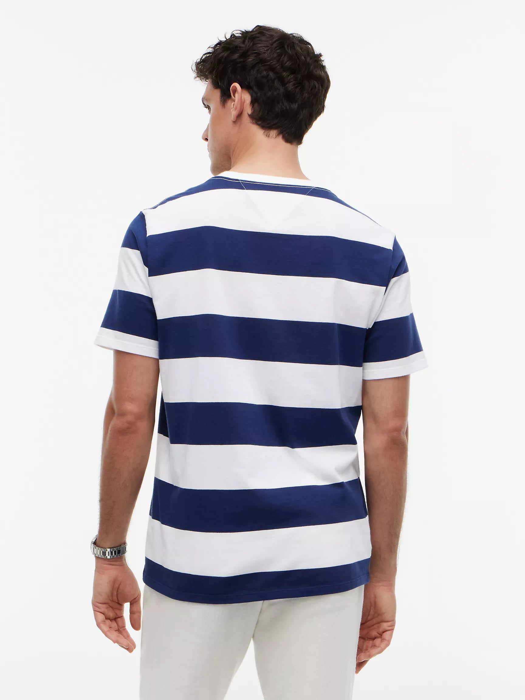 Navy/White Stripe