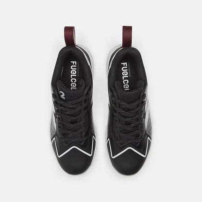Black With White And Mercury Red