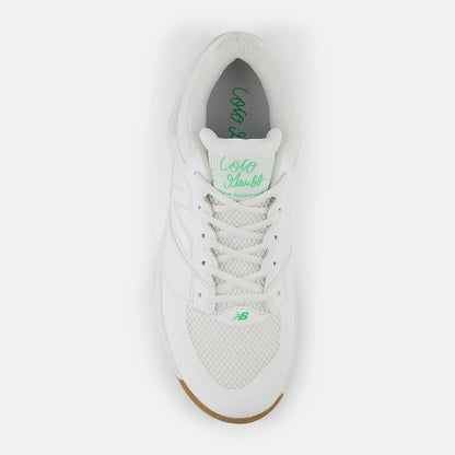 White With Green Apple