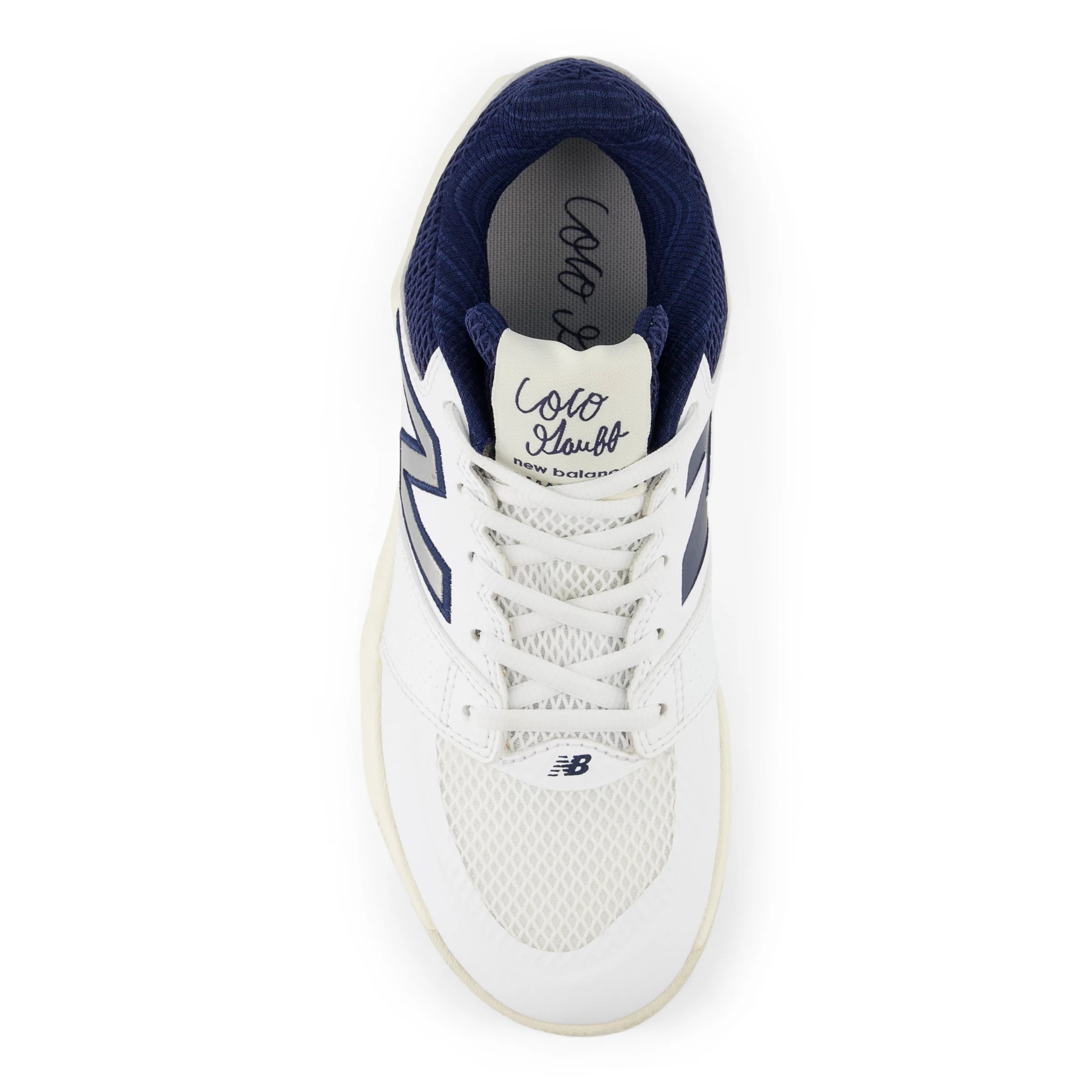 White With Nb Navy And Sea Salt