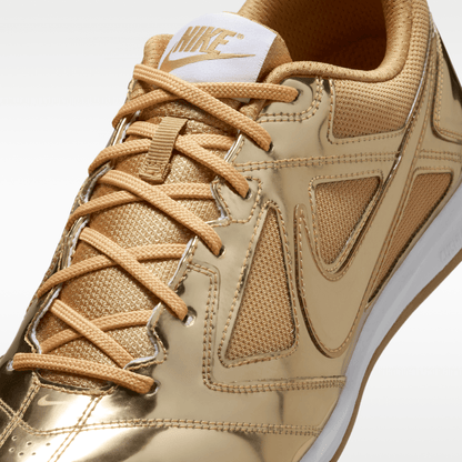 Metallic Gold/White/Gum Light Brown/Metallic Gold