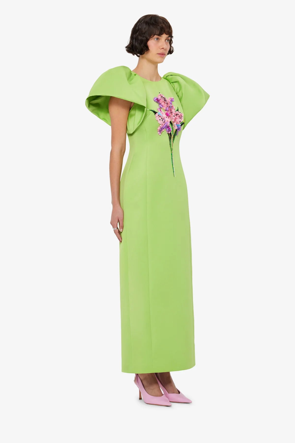 Lily Print in Parakeet